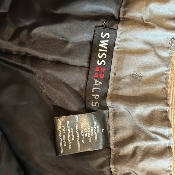 Men’s size Large Swiss Alps Ski Pants. Graphite grey - Picture 4 of 9